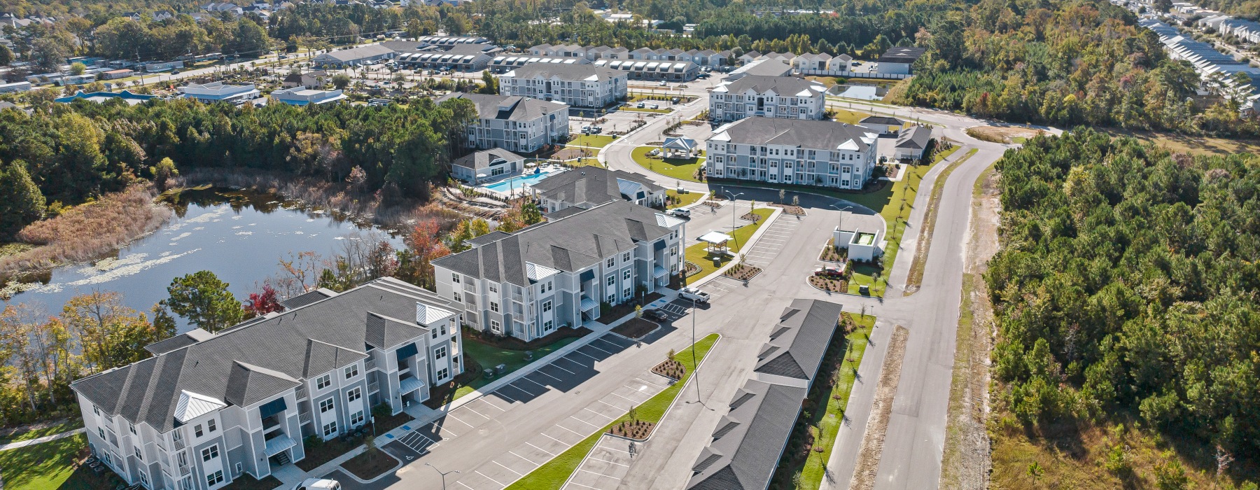 Aerial view of Hudson Bishops Creek